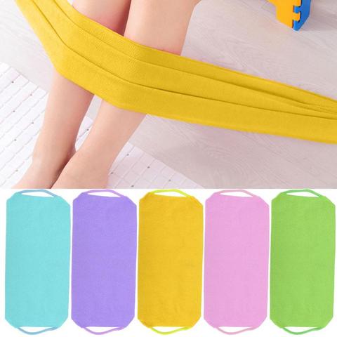 Exfoliating Rubbing Bath Towel Washcloth Elastic Shower Body Scrub Cleaning Massage Bath Towel Strap Body Washing Clean Bath ► Photo 1/6