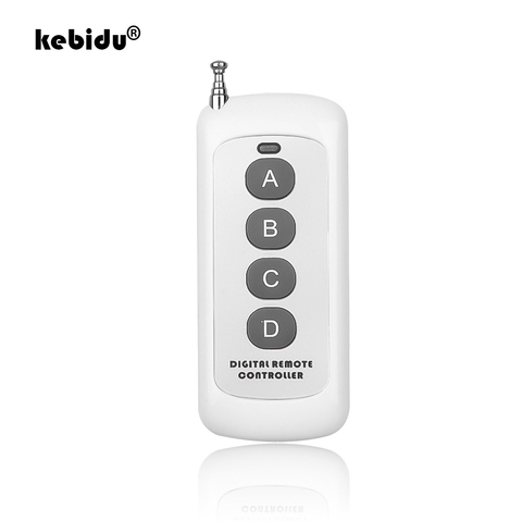 kebidu 433mhz Remote Control Long Range Wireless Presenter Controller RF Module ABCD 2/4 Keys Remote Control Duplicator ► Photo 1/6