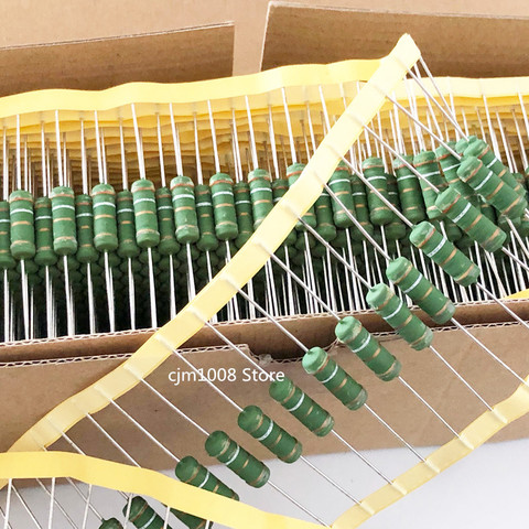 10PCS  RX21 wire wound resisto 3W  0.027R  0.05R  0.1R 0.15R  0.18R 0.2R 0.22R  0.25R 0.33R 0.39R 0.47R  0.5R 0.68R 0.82R ohm ► Photo 1/1