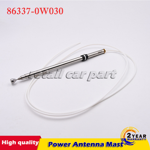 For Lexus RX300 1999 2000 2001 2002 2003 Power Antenna Mast Stainless Replacement 86337-0W030 63370W030 Stainelss Steel ► Photo 1/5