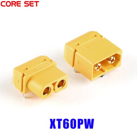 XT60PW XT60-PW Brass Gold Banana Bullet Male Female Connectors Plug Connect Parts For RC Lipo Battery PCB Board ► Photo 1/5