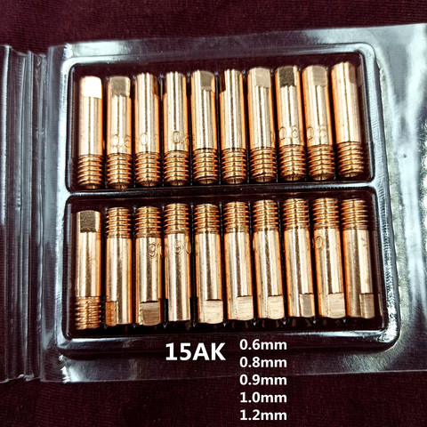 20pcs15AK Binzel Torch/Gun Consumables MIG Wire Electric Welding Tips for the MIG Welding Machine with 1Box Dredge Neeles ► Photo 1/4