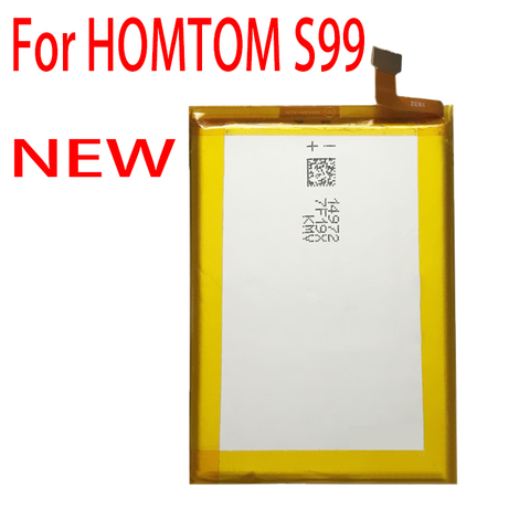 New 6200mAh For Homtom S99 phone In Stock Home delivery High Quality Battery+Tracking Number ► Photo 1/3