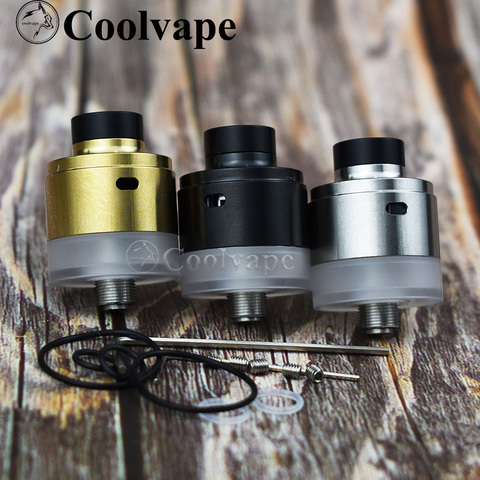 venom rdta rebuildable 316ss RDTA 22mm 1.8ml Adjustable Airflow Dual Single Atomizer E-Cigarette Tank vs Haku Riviera RDTA ► Photo 1/6