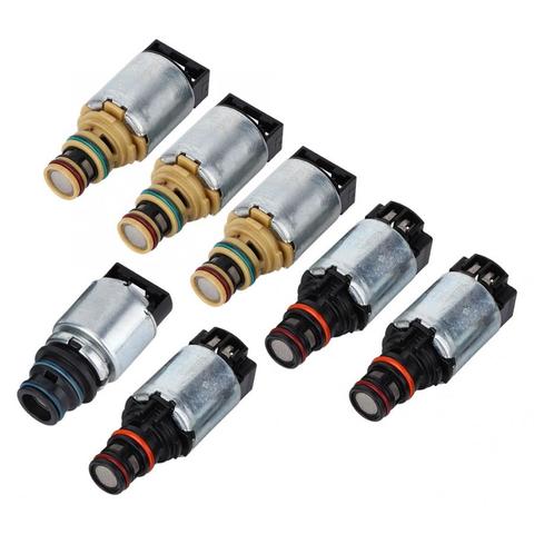 7pcs Automatic Transmission Solenoid Set 6T40 Fits for Buick LaCrosse Alumiunm Alloy Transmission Valve New Arrivals ► Photo 1/6