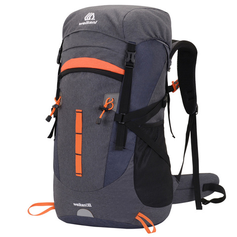 BOWTAC Mountaineering Bag Male 50L Waterproof and Breathable Outdoor Backpack Night Reflection Hiking Camping Outdoor Travel Bag ► Photo 1/6