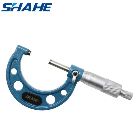 SHAHE 25-50mm outside micrometer Inside Outside Miromete  0.01mm micrometer 25-50 5201-50A ► Photo 1/6