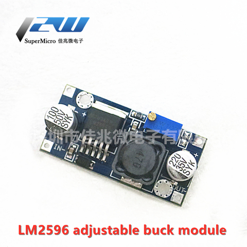 DC-DC Buck Module_LM2596 Module_3A Adjustable Voltage Regulator Module_12V to 5V Buck Module ► Photo 1/3