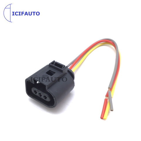 045907660D Oil Level Sensor 3 Pin Wire Connector Plug Harness For VW Audi Seat Skoda 1J0973703 ► Photo 1/3