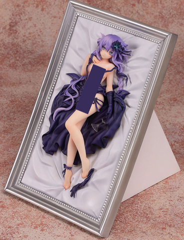 Anime Hyperdimension Neptunia Purple Black Heart PVC Figur Modell Neu