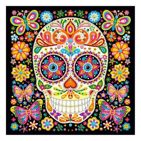 DIY Luminous Special shaped Diamond Painting Skull 5D Crystal Lighting Diamond Embroidery Cross-Stitch Kit Home Decor Gift ► Photo 1/6
