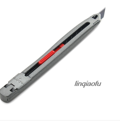 High-quality utility knife, non-shaking safety lock blade with 10 blades ► Photo 1/5