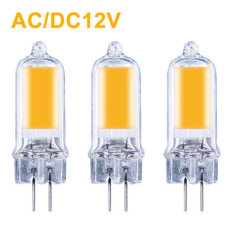 Dimmable G4 LED COB Lamp 3W 4W 6W 8W Bulb AC DC 12V Glass G4 LED Light Replace 15W 20W 25W 30W Halogen for Chandelier Spotlight ► Photo 1/6