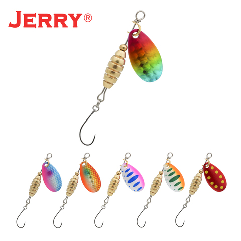 Jerry Spear Spinner Bait Metal Ultralight UL Spinning Fishing Lures Spinnerbait Perch Trout Bass ► Photo 1/6