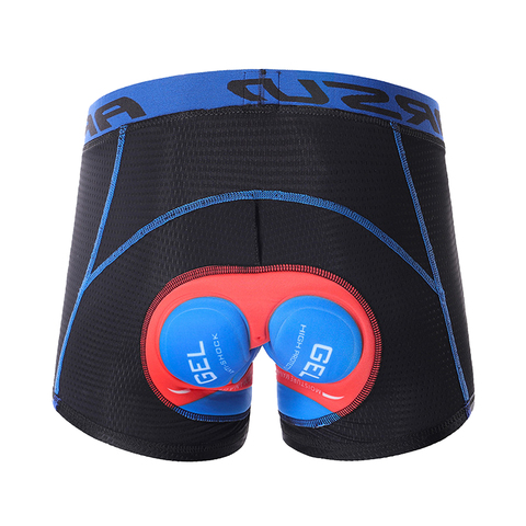 Thickened 5D Gel Pad Cycling Shorts Men Cycling Underwear Pro Shockproof Bicycle Shorts Riding Clothing MTB Road Bike Underwear ► Photo 1/6