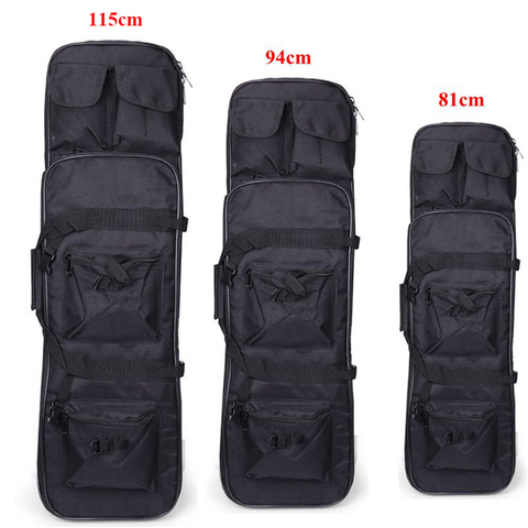 81cm / 94cm / 115cm Military Rifle Backpack Tactical Rifle Case Oxford Hunting Bag Airsoft Air Gun Holster Shoulder Bag ► Photo 1/6