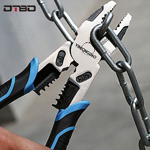 6''8''9'' Multifunction Pliers Set Combination Pliers Stripper/Crimper/Cutter Heavy Duty Wire Pliers Diagonal Pliers Hand Tools ► Photo 1/6