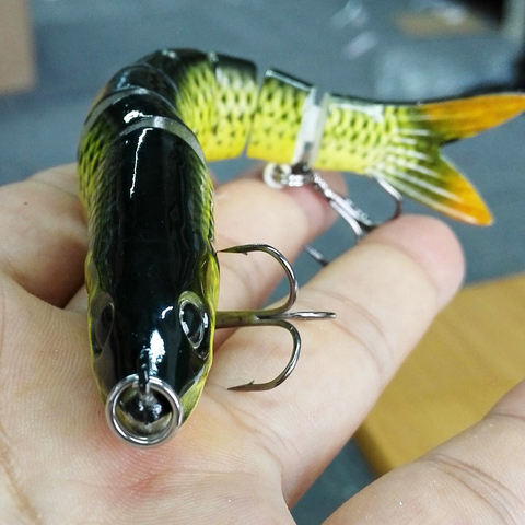 Multi Jointed Swimbait рибалка снасти летняя рыбалка вольфрамовые морммышки kit iscas artificiais fising accesorios ► Photo 1/6