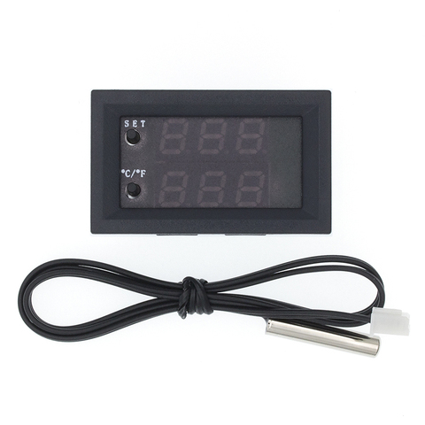 W1209WK W2809 DC 12V LED Digital Thermostat Temperature Control Thermometer Thermo Controller Switch Module + NTC Sensor ► Photo 1/6