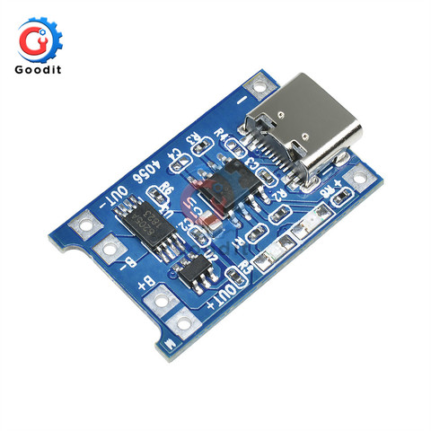 5V 1A Mini Micro USB 18650 Type-c Lithium Battery Charging Board Charger Module+Protection Dual Functions TP4056 18650 ► Photo 1/1