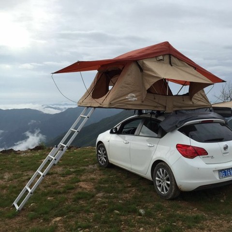 Car Rooftop Tent for Car Vehicle for Camping & Outdoors Universal Fit ► Photo 1/5