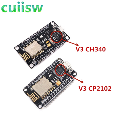 V3 Wireless module NodeMcu Lua WIFI 4M bytes Internet of Things development board based ESP8266 ESP-12E for arduino Compatible ► Photo 1/6