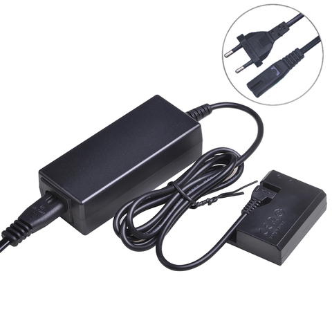 ACK-E10 AC Power Adapter Kits for Canon LP-E10 Battery EOS Rebel T3, T5, T6, T7, T100 Kiss X50, Kiss X70, EOS 1100D, 1200D, 1300 ► Photo 1/5