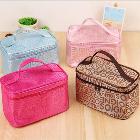 Women Cosmetic Bag Girl Makeup Bag Multifunction Ladies Bag Case Wash Toiletry Make Up Organizer Storage Travel Kit Bag Neceser ► Photo 1/6