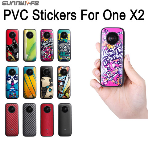 Sunnylife Insta360 One X2 PVC Stickers Protective Film Waterproof Scratch-proof Decals Removable Skin for Insta360 One X2 Access ► Photo 1/6