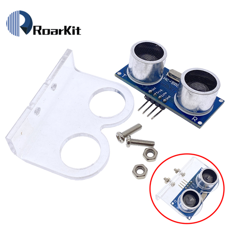 Ultrasonic Module mounting bracket HC-SR04 Distance Measuring Transducer Sensor for Arduino ► Photo 1/6