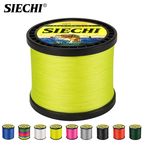 SIECHI 300M 500M 1000M PE Line 12-83LB Japan Material Monofilament Fishing Line Super Strong Carp Fishing Line Mono Line ► Photo 1/6