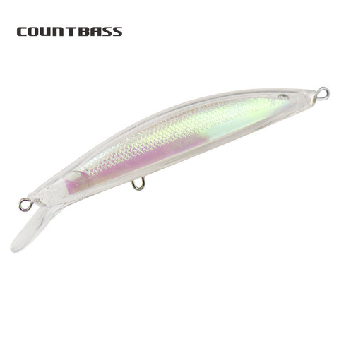 10Pcs Blank Lure Bodies, Topwater 80Mm, Unpainted Fishing Bait