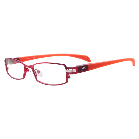 Men Women Metal Eyeglasses Rectangular Full Rim Glasses Frame For Prescription Myopia Reading Lenses ► Photo 1/6