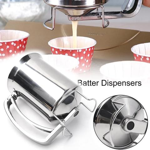 New Cupcakes Pancakes Cookie Cake Muffins Baking Waffles Batter Dispenser Cream Speratator Measuring Cup Baking Tools for Cakes ► Photo 1/6