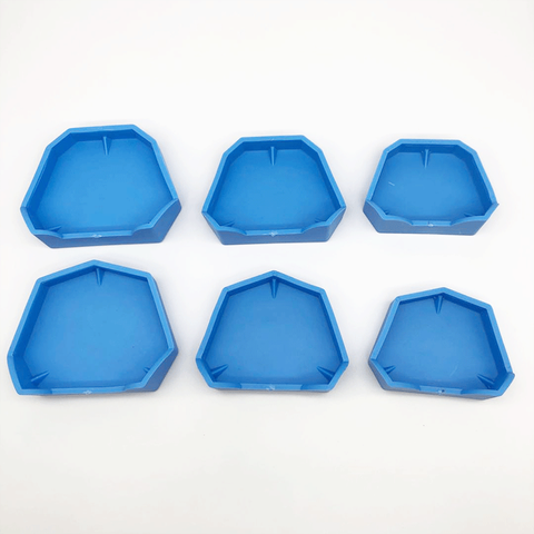 3 Size(Large/Medium/Small)Dental Lab Plaster Model Base Former Molds Tray Dentist Tool ► Photo 1/5