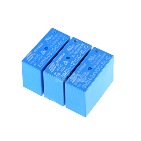 10PCS/lot Power relays SMIH-05VDC-SL-C SMIH-12VDC-SL-C SMIH-24VDC-SL-C 5V 12V 24V 16A 8PIN A set of conversions ► Photo 1/2