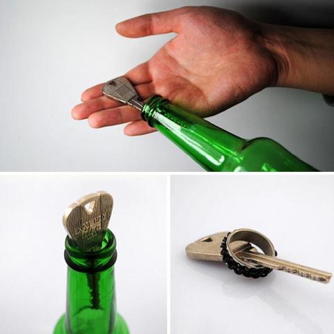 Folding Deformation Key Through Bottle/Ring Magic Trick Props Tool Joke Toy ► Photo 1/6