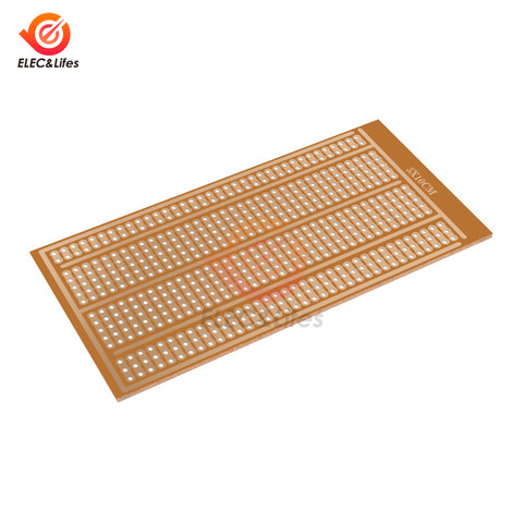 5Pcs 5x10CM DIY Prototype Paper PCB Universal Board Experiment Matrix Circuit Board Solderless PCB Test Breadboard Joint Holes ► Photo 1/6