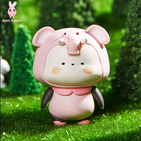 Forest Animal Blind Box Toys Guess Bag Giraffe Rabbit Elephant Blind Box Blind Bag Toys  Anime Figures Action Cute Model Doll ► Photo 1/6