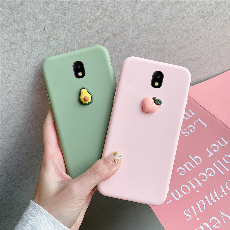 Buy Online Cute Cover For Samsung Galaxy J7 J8 J6 J5 J3 J4 J2 Pro Prime Core 15 16 17 18 Case 3d Fruit Peach Grape Silicone Cases Alitools