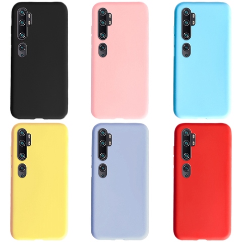 Soft Silicone Case for Xiaomi Mi CC9 CC 9 Pro Case Bumper Shockproof Cover Thin Case for Xiomi Xiaomi Note 10 Mi Note10 Pro Case ► Photo 1/6