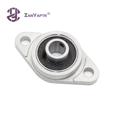 2Pcs KP08 or KFL08 Bore 8mm - Kirksite Bearing - Insert Bearing - Shaft Roller - Material Zinc Alloy ► Photo 1/2