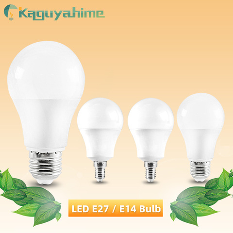 Dimmable LED Bulb E27 E14 Lamps 220V 240V Light Bulb Smart IC Real Power 20W 18W 15W 12W 9W 5W 3W LED E14 Warm White Cold White ► Photo 1/6