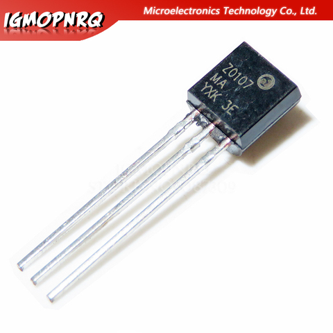 10pcs Z0107NA TO-92 triac Z0107 line Transistor new original ► Photo 1/1