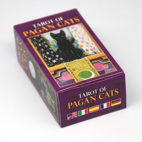 78 Cards Deck Tarot Of Pagan Cats Full English Party Board Game Oracle Cards  ► Photo 1/6