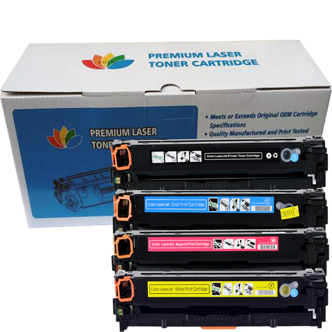 Compatible Toner CF410X CF410A CF411X CF412X CF413X Replacement for HP Color LaserJet Pro MFP M477fnw M477fdw M477 Printer ► Photo 1/5