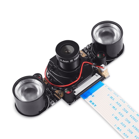 Raspberry Pi Camera Focal Adjustable Infrared Night Vision Noir camera Module for Raspberry Pi 3 Model B 4B zero w ► Photo 1/6