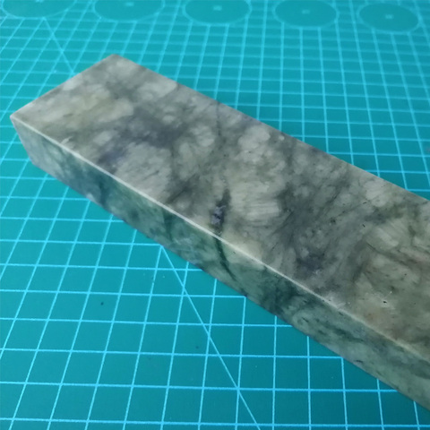 Razor polishing 10000# Grit Knife whetstone Oilstone Mirror polish Grinder stone 200*50*25mm Green Natural agate ► Photo 1/6