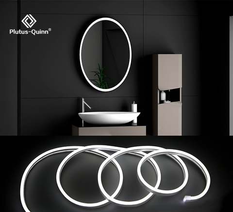 LED 12V Makeup Mirror Light Strip Vanity Light Dimmable control Remote control Wall Lamp white/warmwhite lightfor Dressing Table ► Photo 1/6