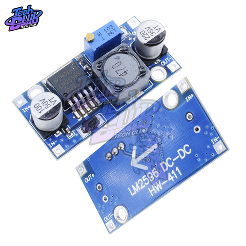 DC-DC Buck Converter LM2596 Step Down Input 4V-35V Output 1.23V-30V DC-DC Step-Down Power Supply Regulator Module ► Photo 1/6